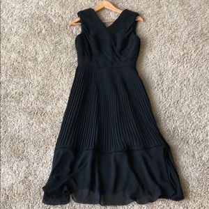 Kay Unger black cocktail dress